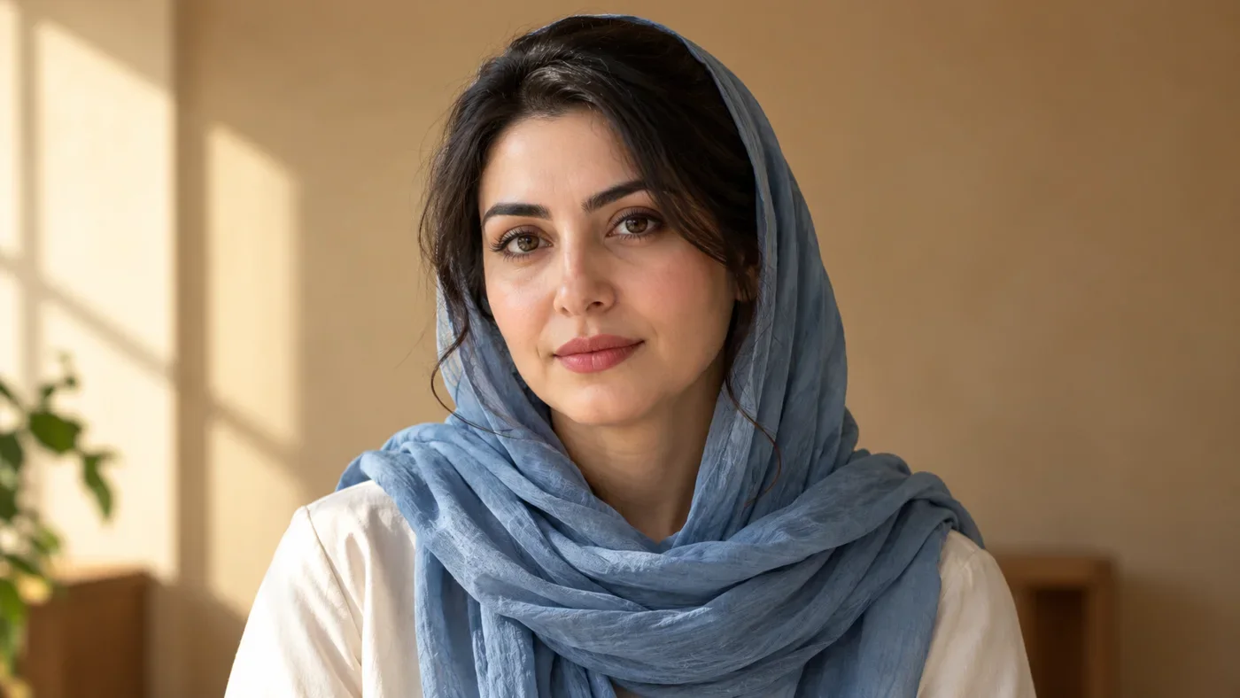 عکس ورودی اختصاصی پرامپت تبدیل عکس به فیلم؛ پرتره با حرکت طبیعی